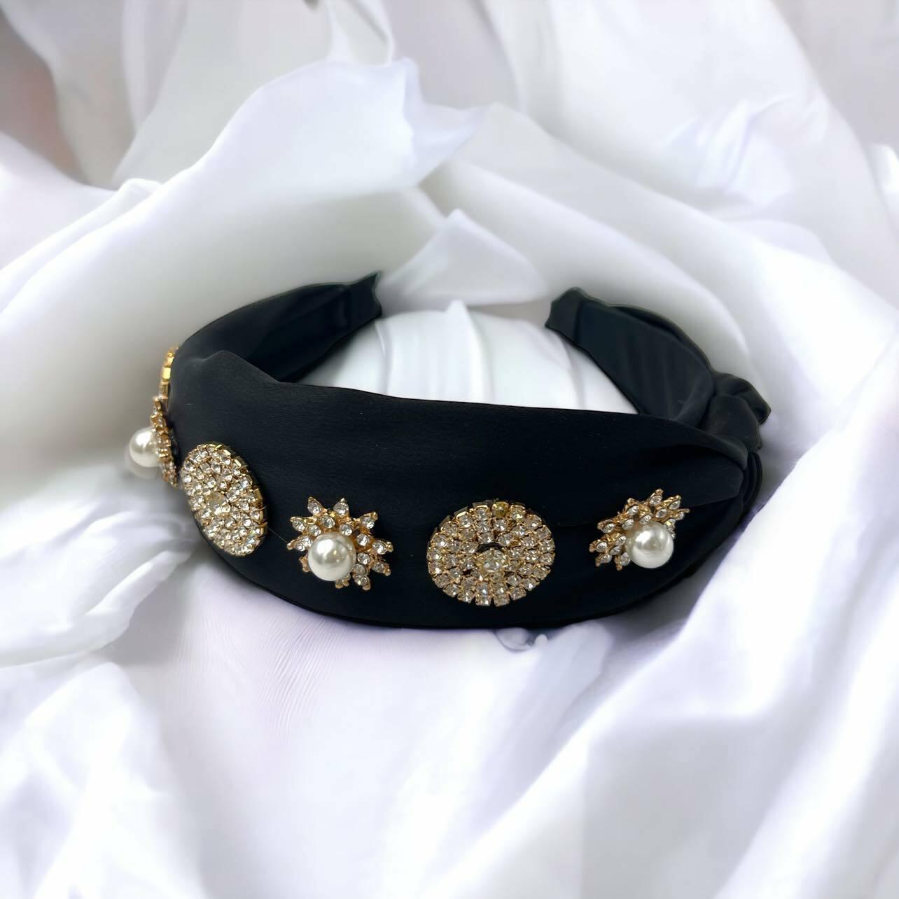 SUGAR SUGAR®, Madison Hairband -decorative black headband