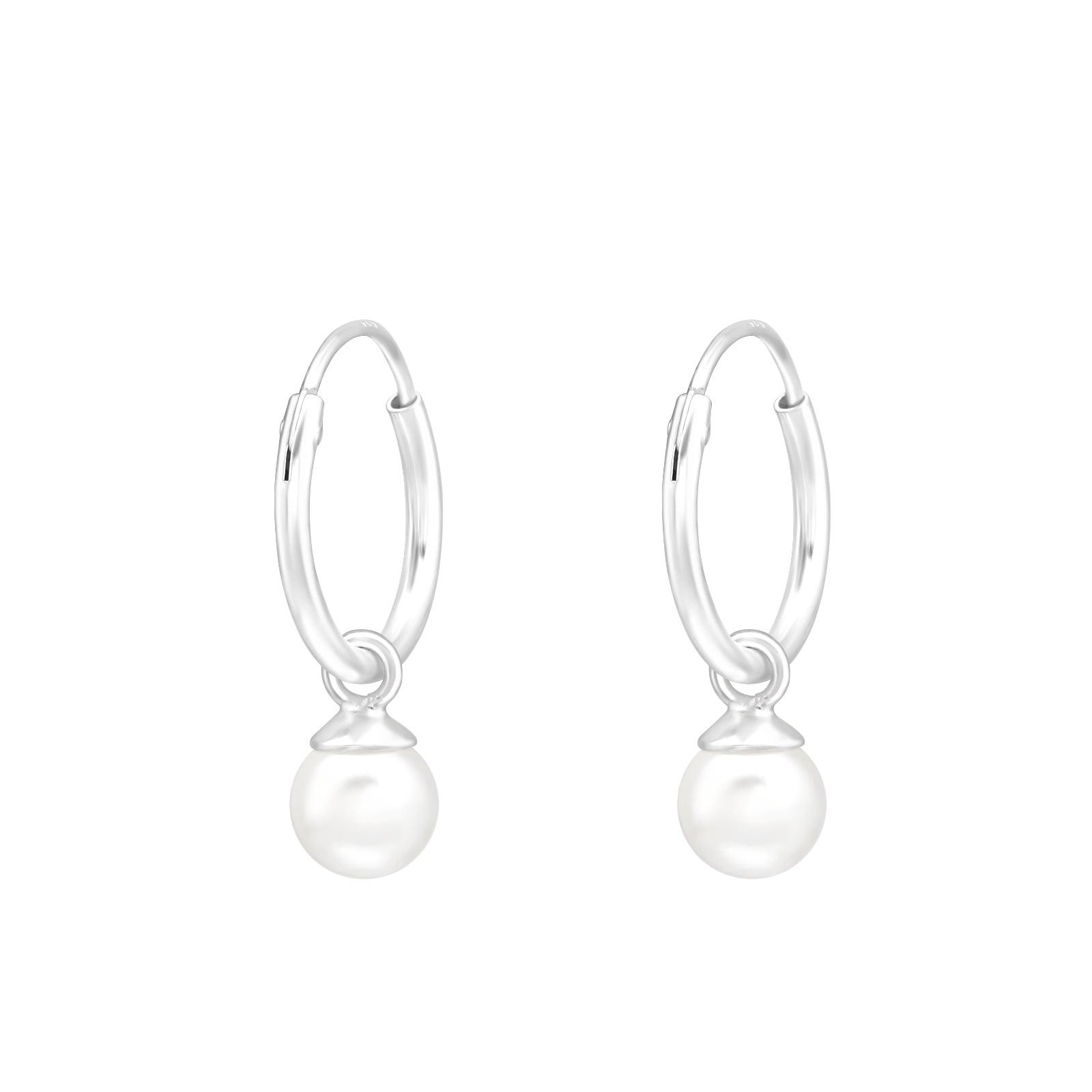 Silver rings, Livia -2 in 1 silver rings with delicate pearl decoration