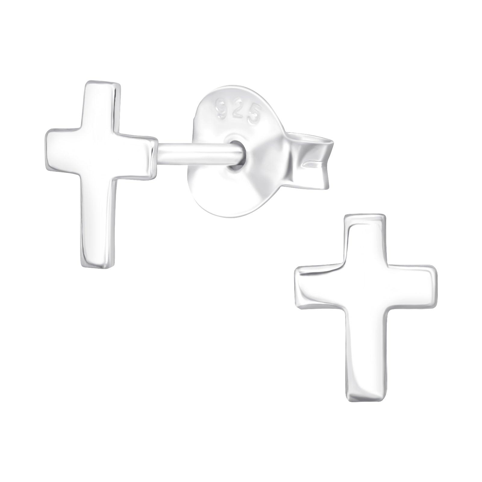 Silver studs, Silver Cross studs