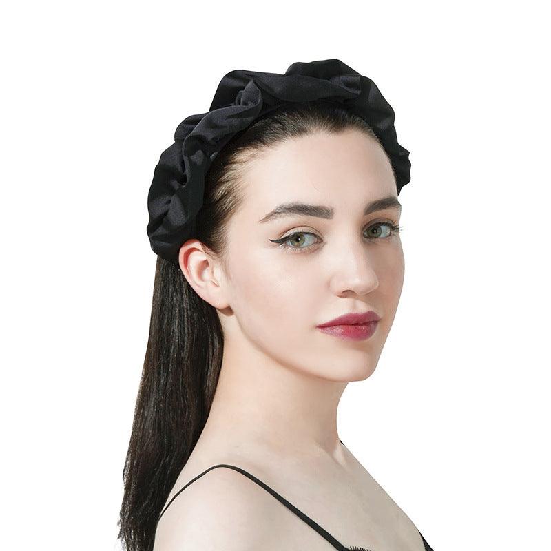 SUGAR SUGAR®, Lainey Hairband -black satin headband