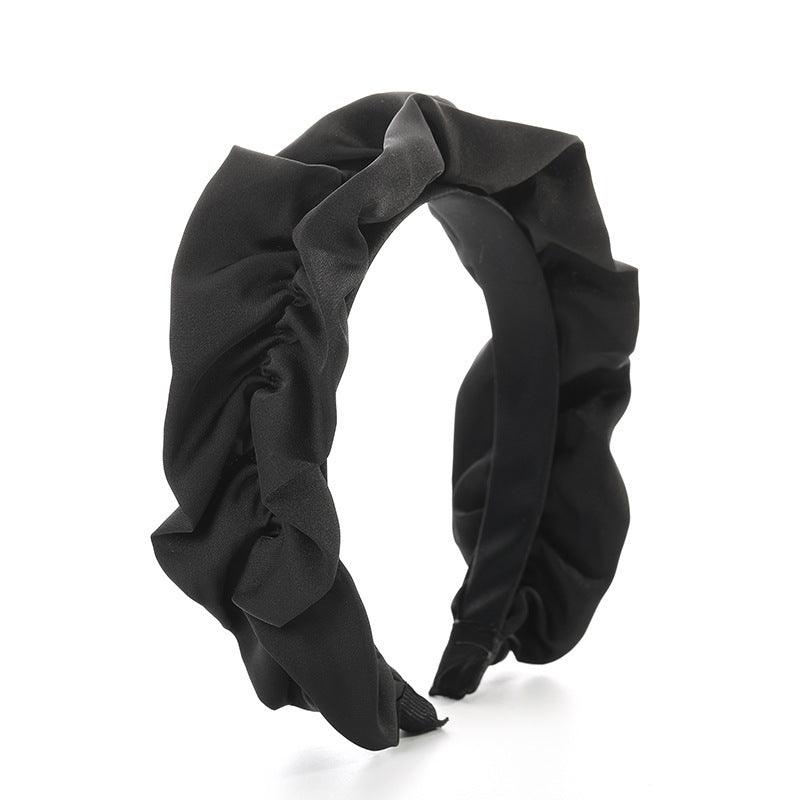 SUGAR SUGAR®, Lainey Hairband -black satin headband