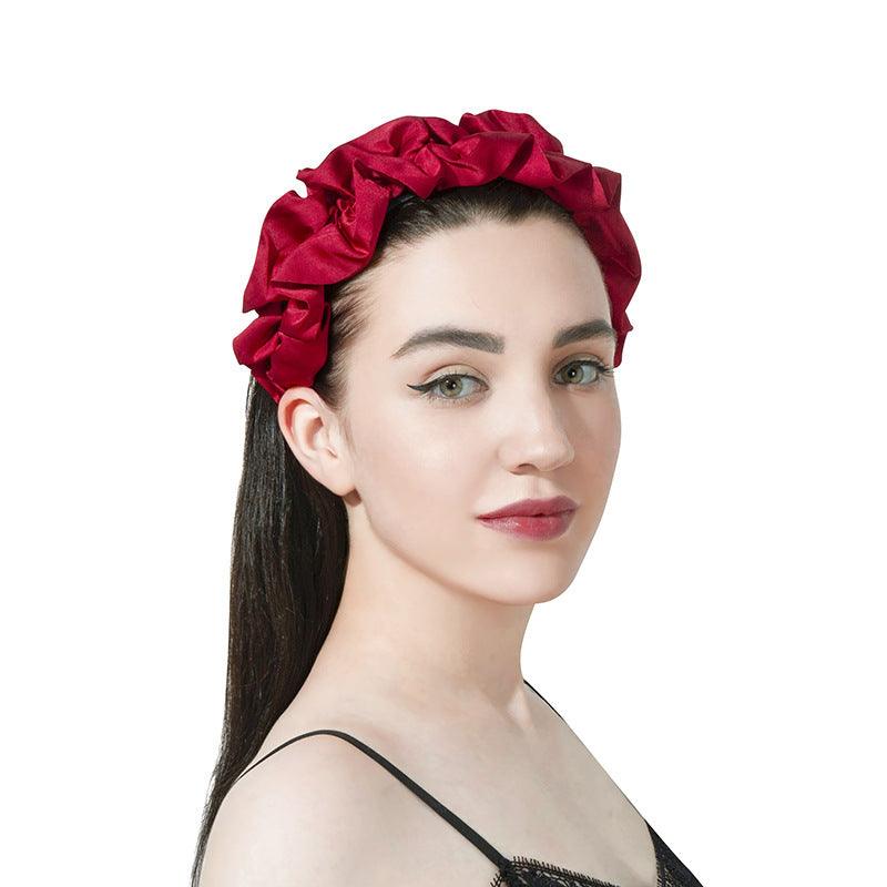 SUGAR SUGAR®, Lainey Hairband -red satin headband