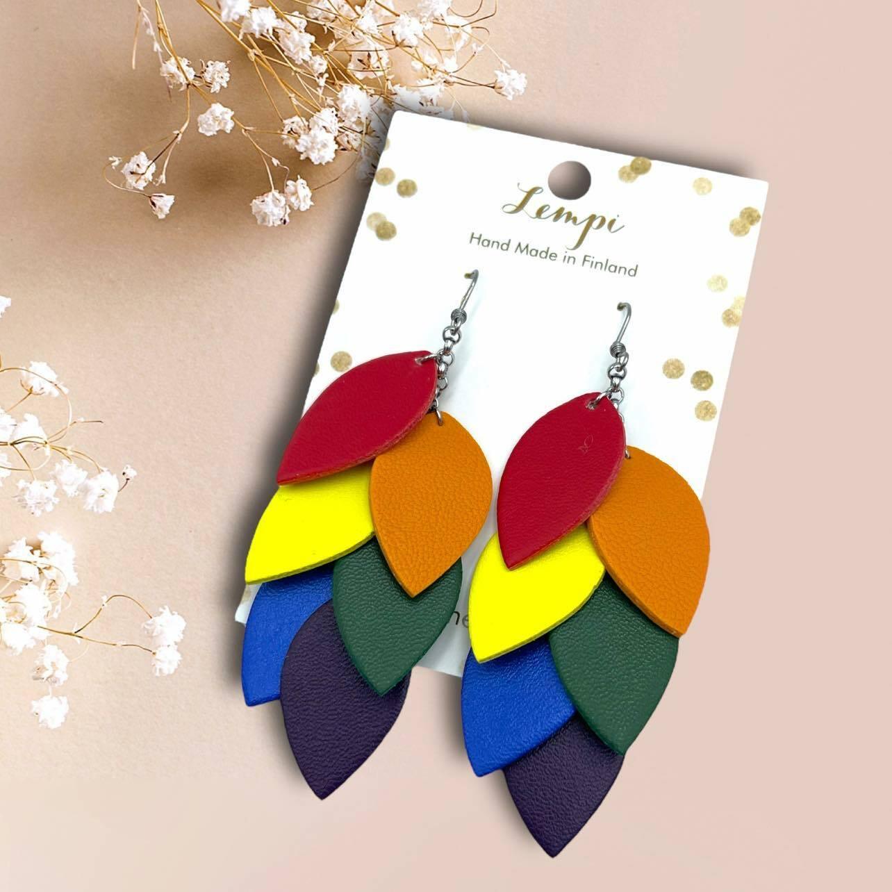 LEMPI® earrings, Grain (pride)