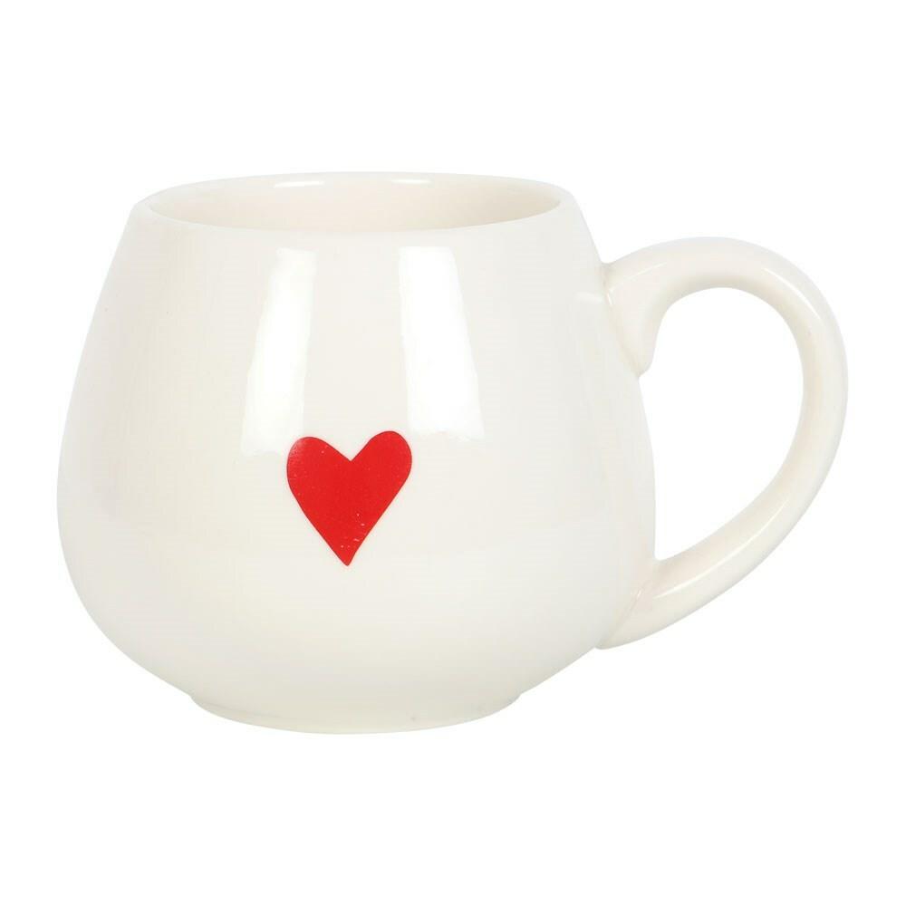 Mug, Love Heart Mug with a hidden message