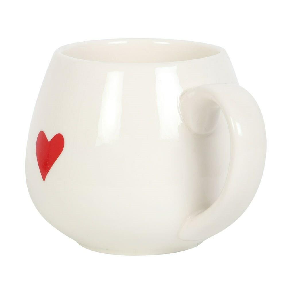 Mug, Love Heart Mug with a hidden message