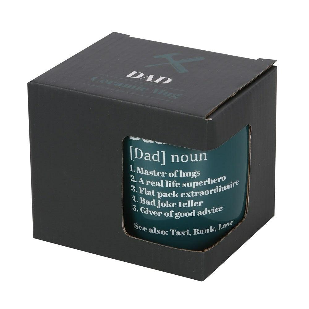 Mug, Dad Definition - blue mug for dad