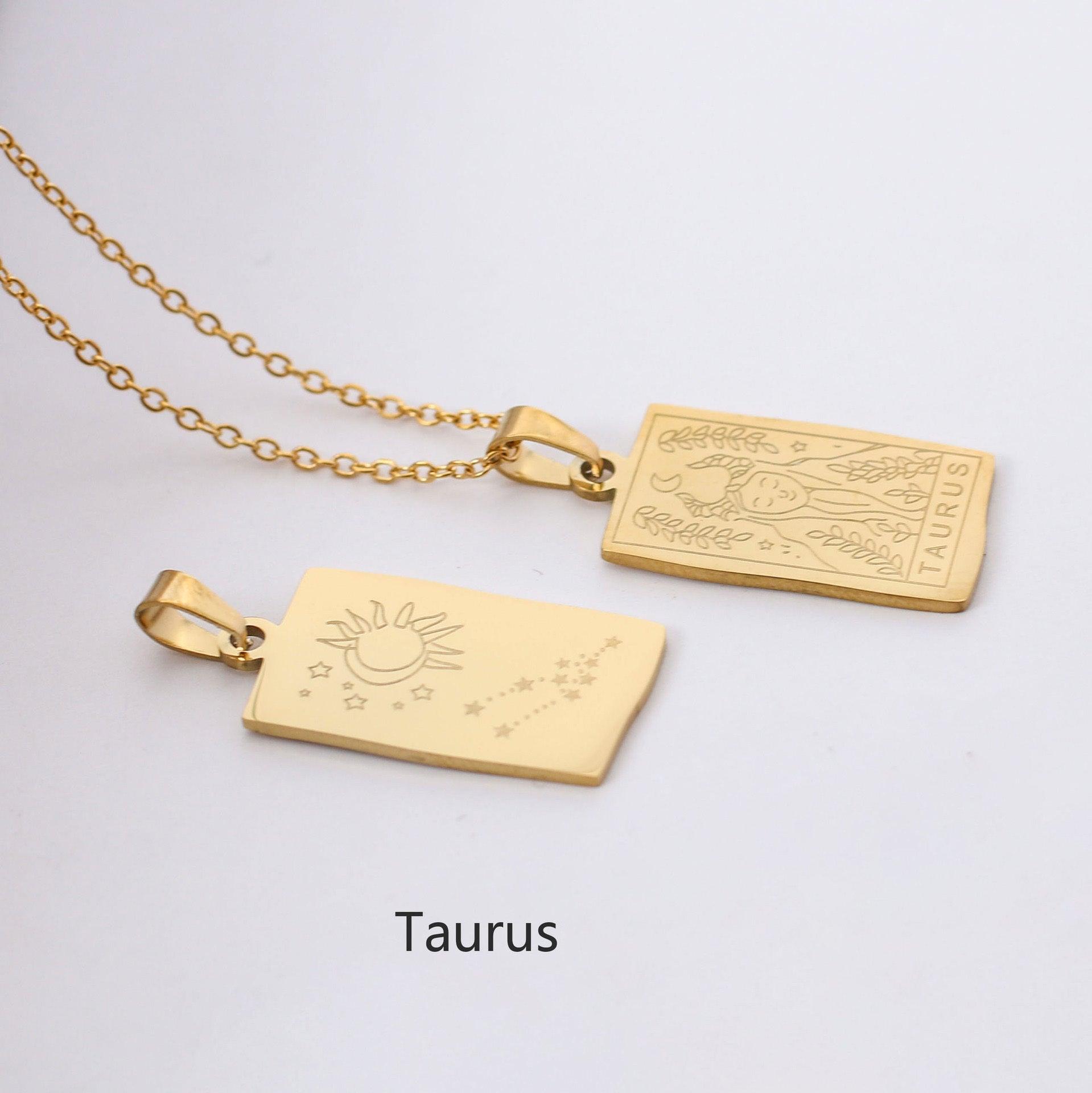 FRENCH RIVIERA|Zodiac necklace made of surgical steel