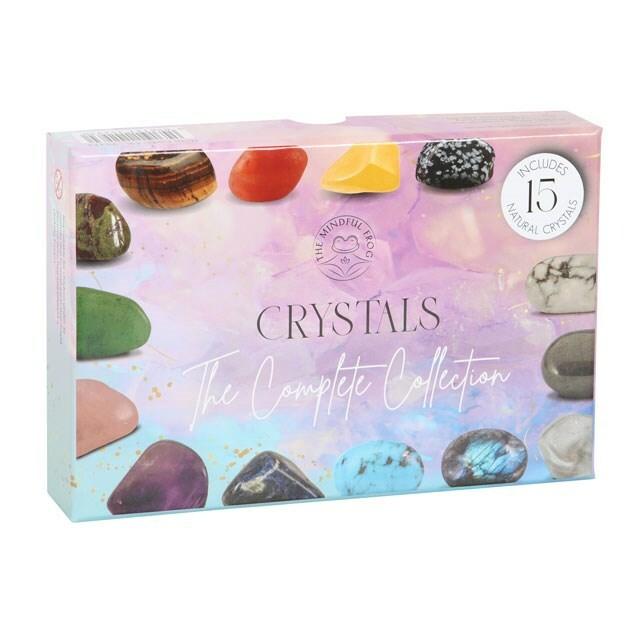 The Complete Crystal Collection Gift Set -lahjapakkaus luonnonkivillä