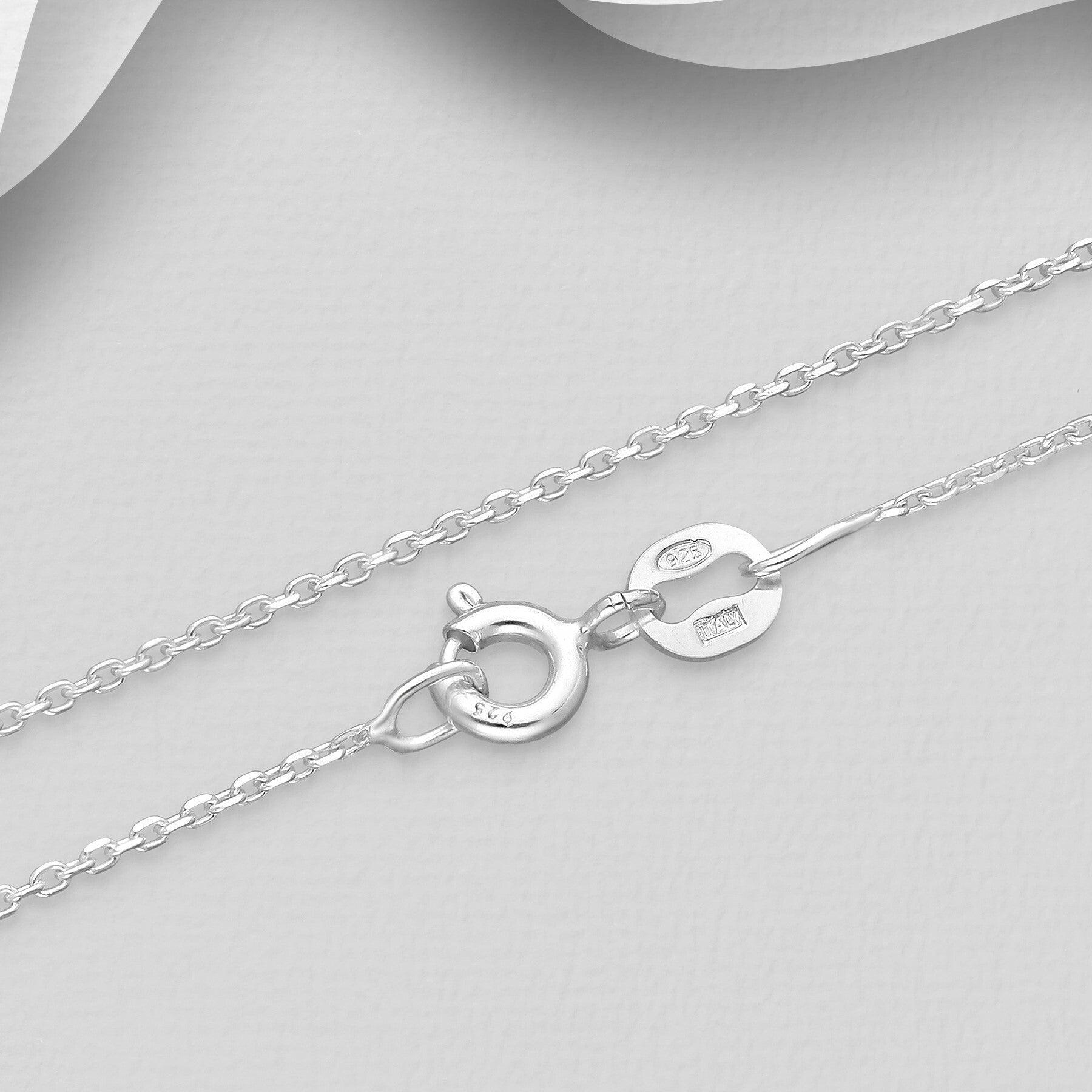 Silver pendant chain, Links Chain - available in many lengths