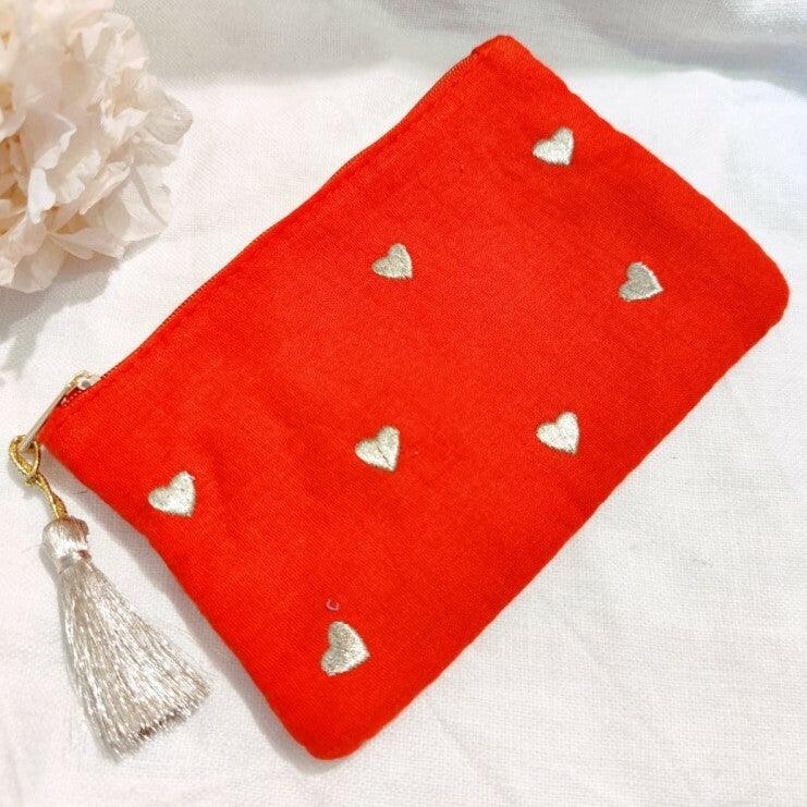 Golden Hearts Bag