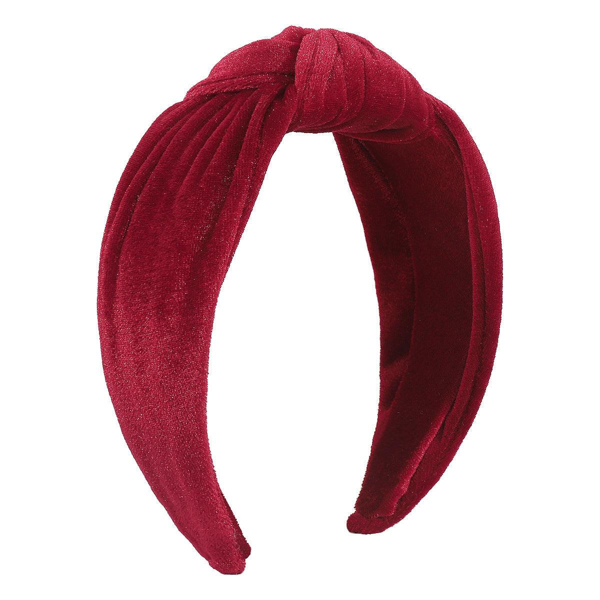 SUGAR SUGAR®, Leona Hairband - velvet red headband