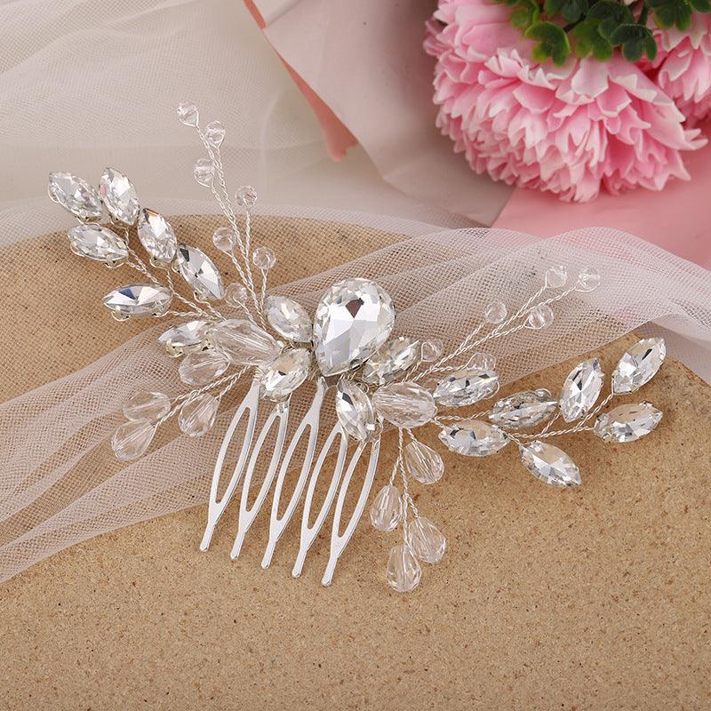 Hair accessory, ROMANCE | Allure silver-tone bun decoration