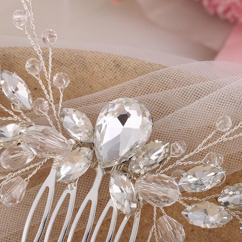 Hair accessory, ROMANCE | Allure silver-tone bun decoration