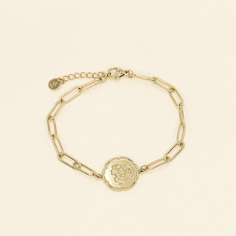 LILAS DE SEINE|Astro horoscope bracelet made of surgical steel