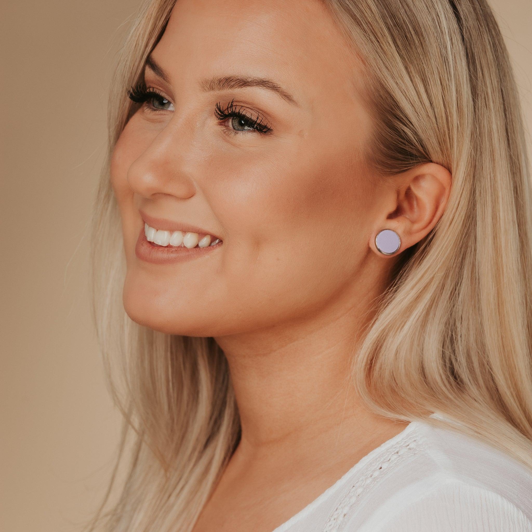 LEMPI earrings, Veera (light blue, XS)