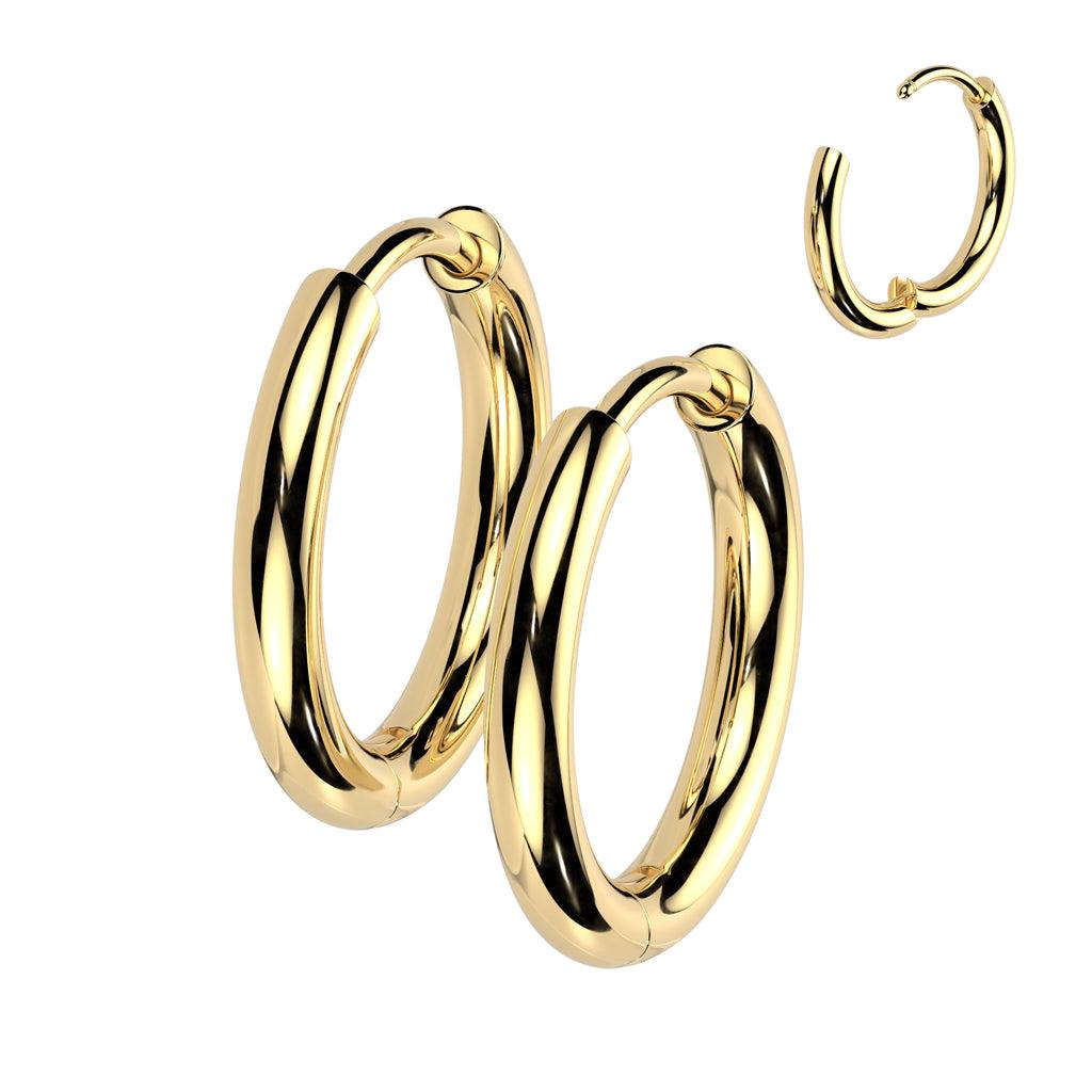 Titanium Hoops (two sizes)