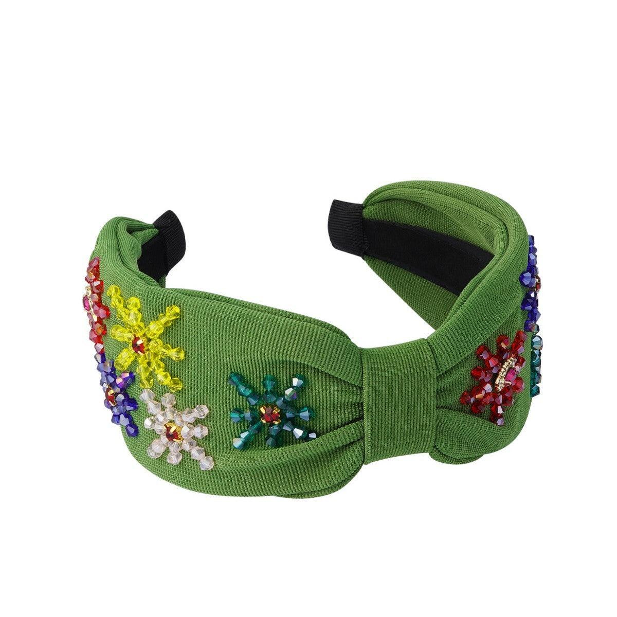 SUGAR SUGAR®, Springtime Hairband - green headband with decorations