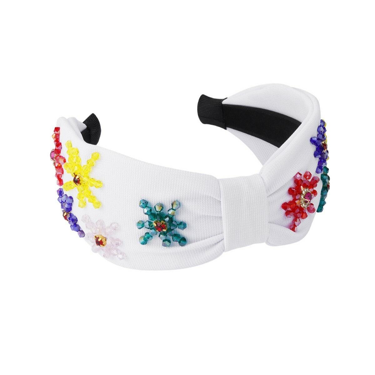 SUGAR SUGAR®, Springtime Hairband -white headband with decorations