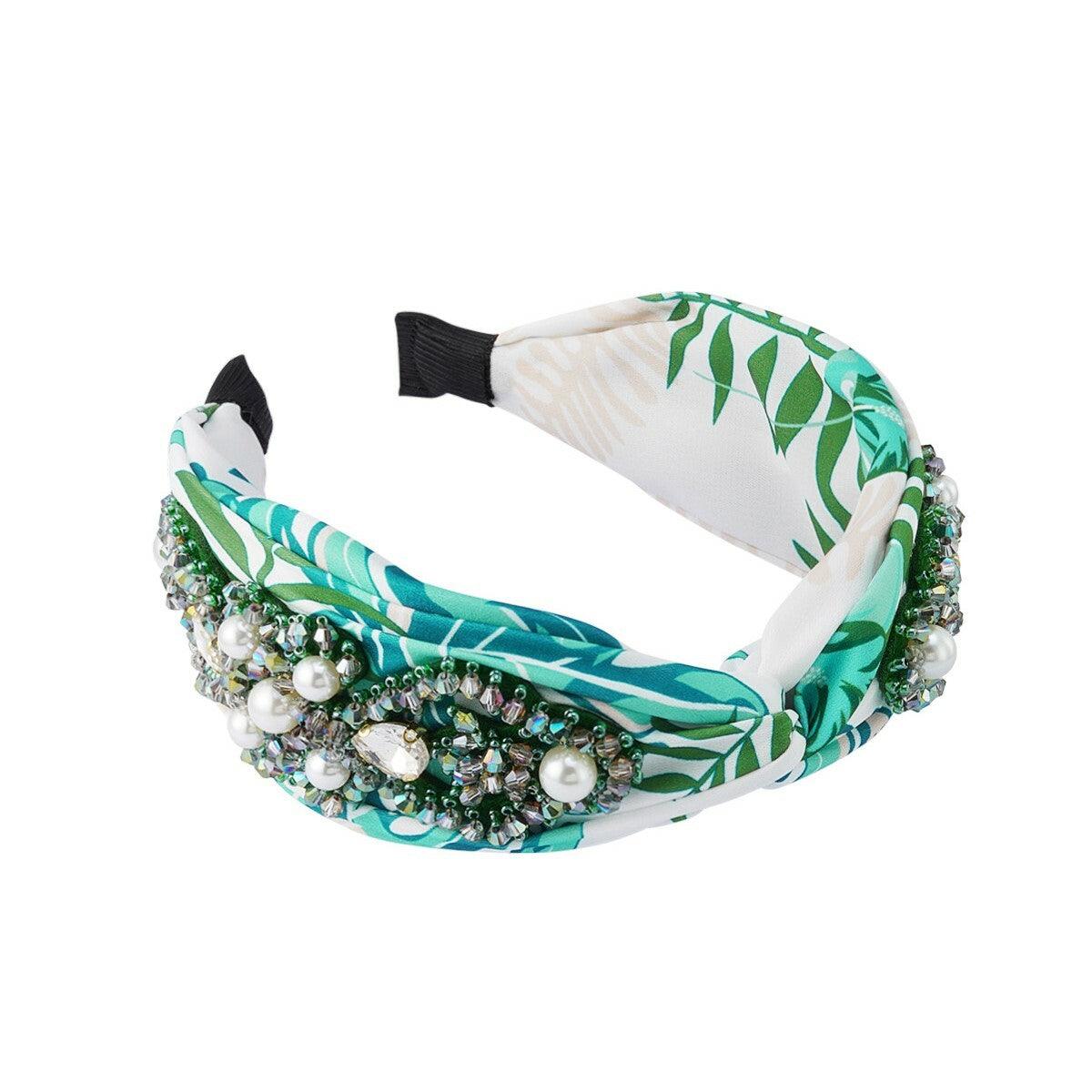 SUGAR SUGAR®, Days in Tropic Hairband - green headband with decorations