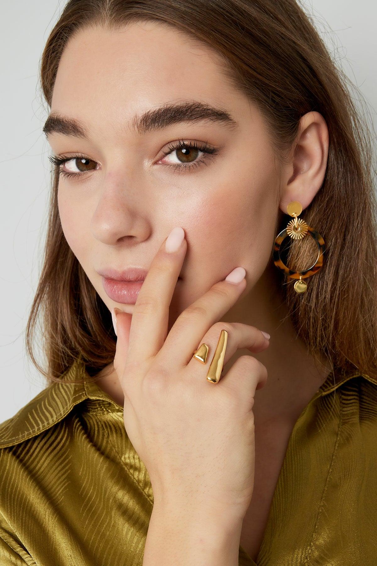 FRENCH RIVIERA | Ida Ring in Gold - surgical steel ring without stones