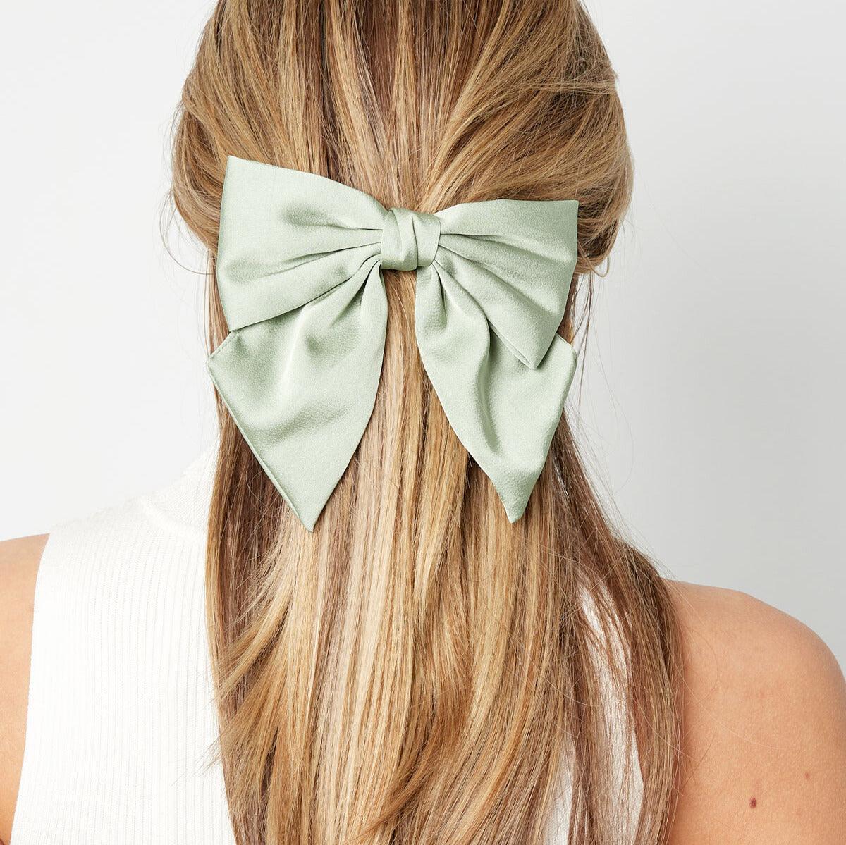 SUGAR SUGAR®, French Kiss light green hair bow