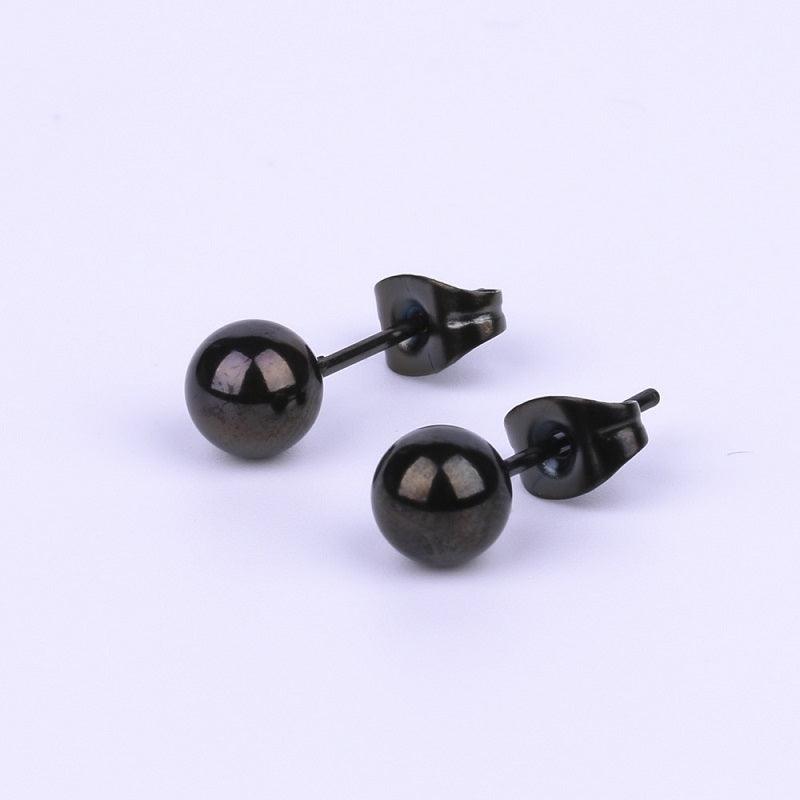 Surgical steel buttons, Basic Black