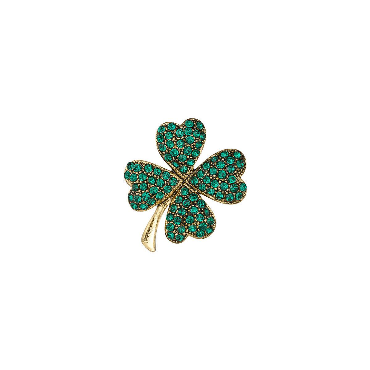 FRENCH RIVIERA | Lucky Me lucky clover brooch