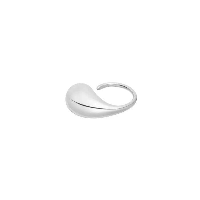 FRENCH RIVIERA | Teardrop Ring - surgical steel ring (silver)