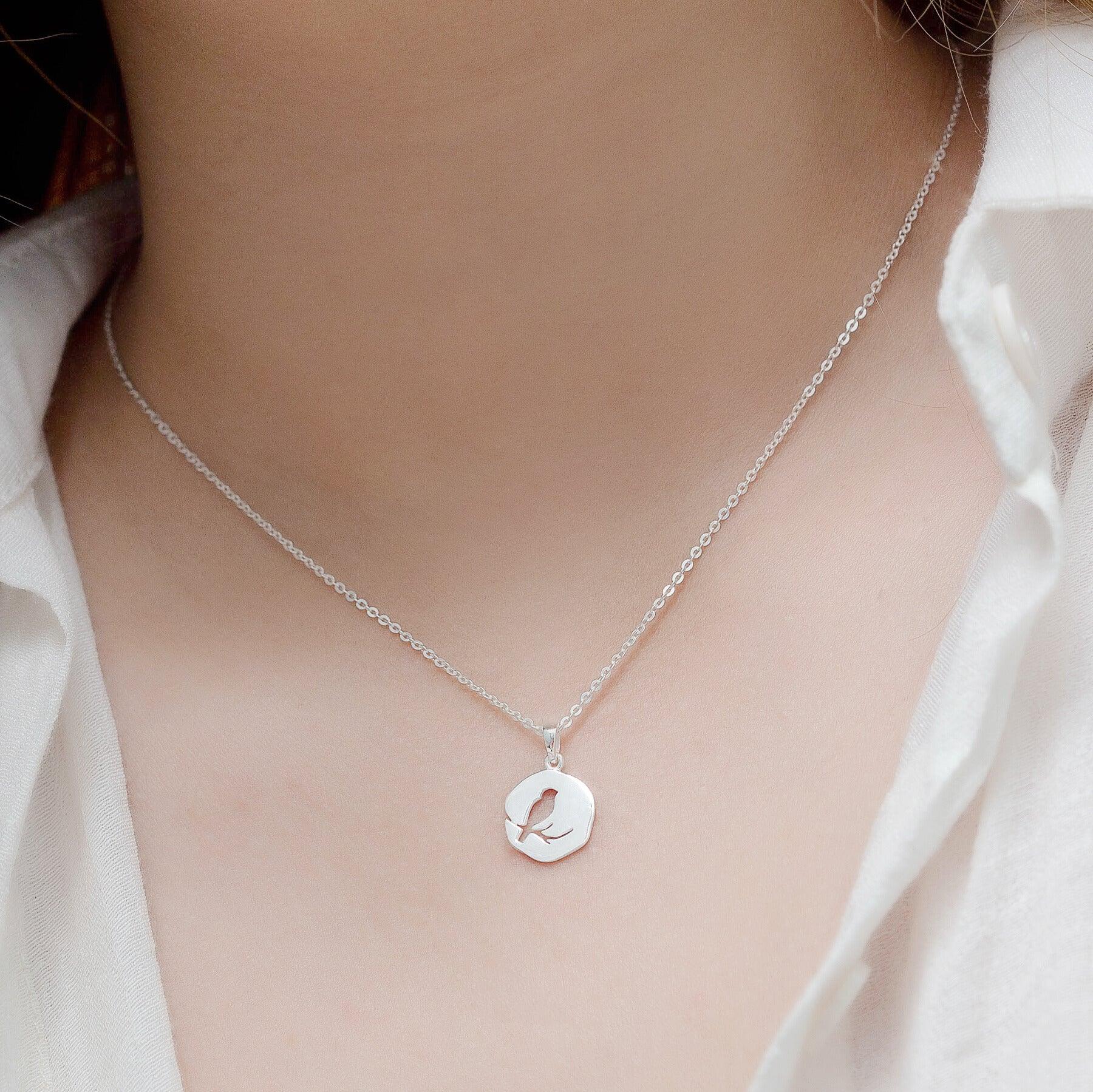 PREMIUM COLLECTION | Onnenlintu silver pendant