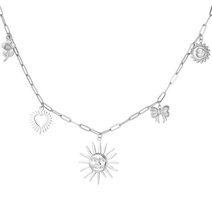 FRENCH RIVIERA | Sunshine Surgical Steel Mascot Necklace