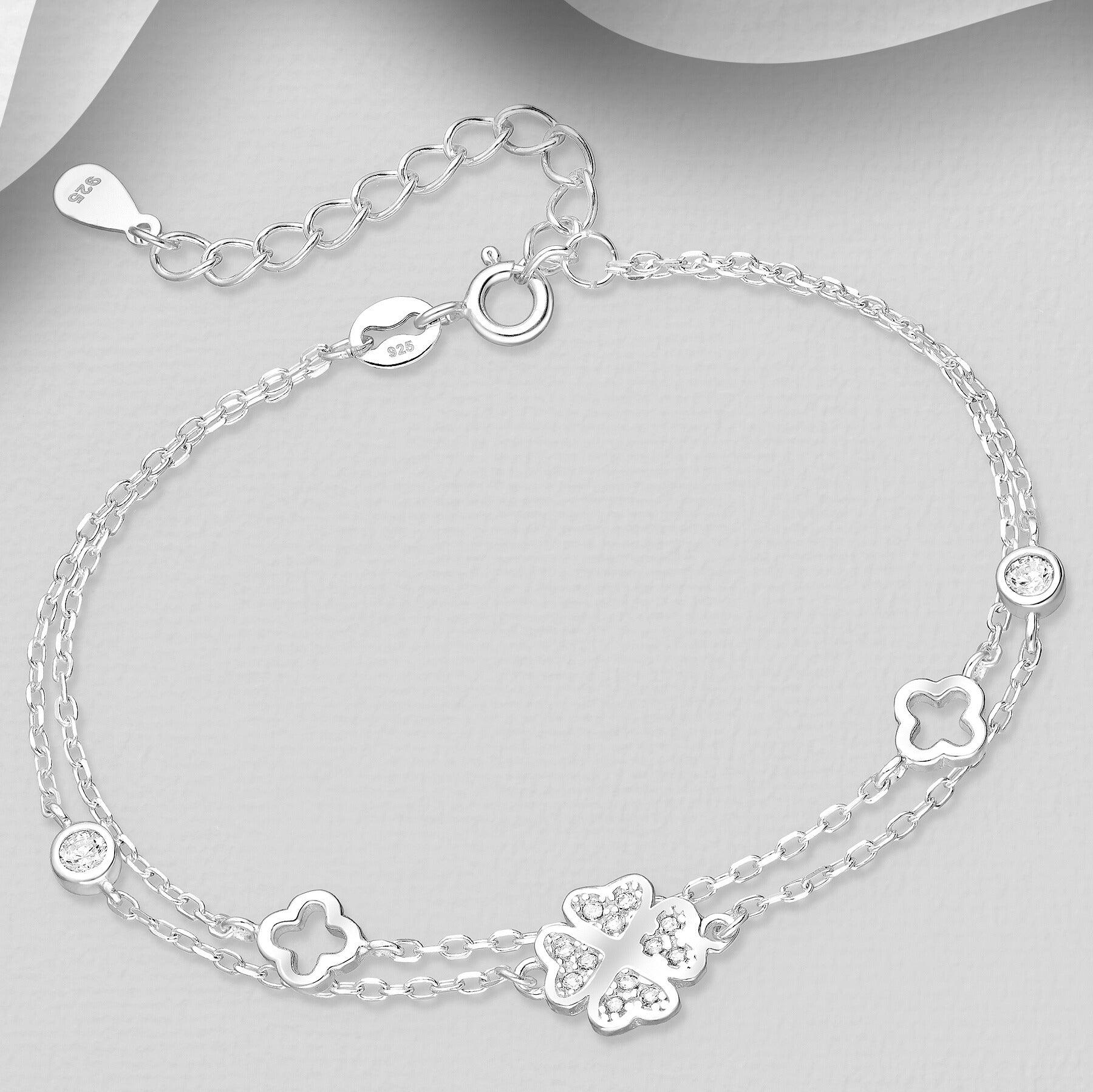 PREMIUM COLLECTION | Lucky Charm silver bracelet with mascot