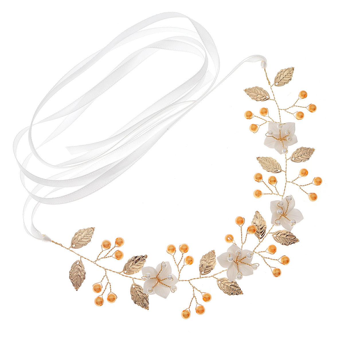 ROMANCE, Charity -gold-colored vine-like hair ornament each