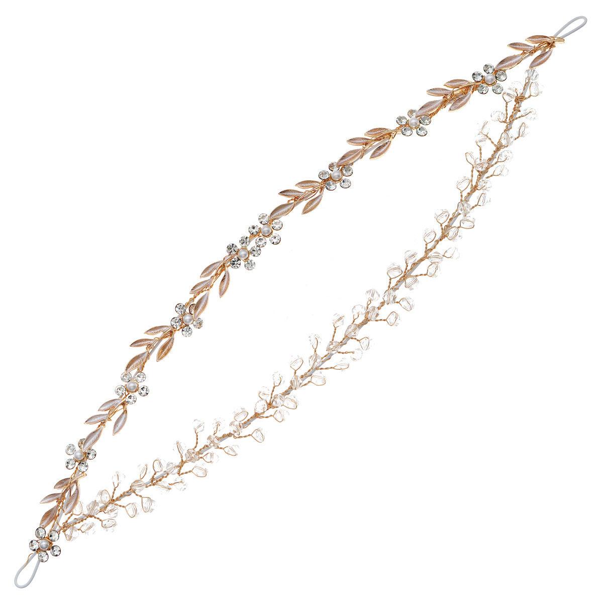 ROMANCE, Patricia -gold-colored vine-like hair ornament