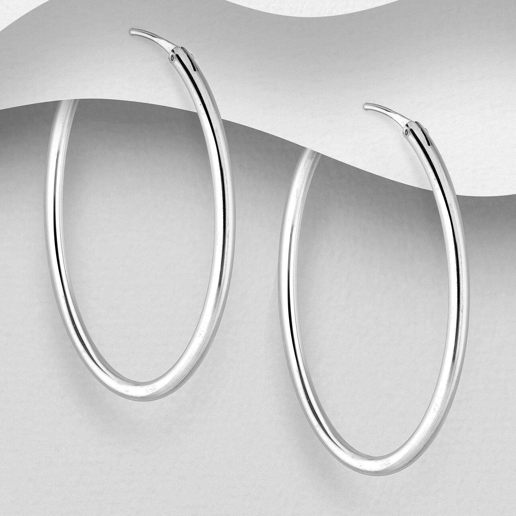 Silver rings, Bailey medium-sized smooth rings