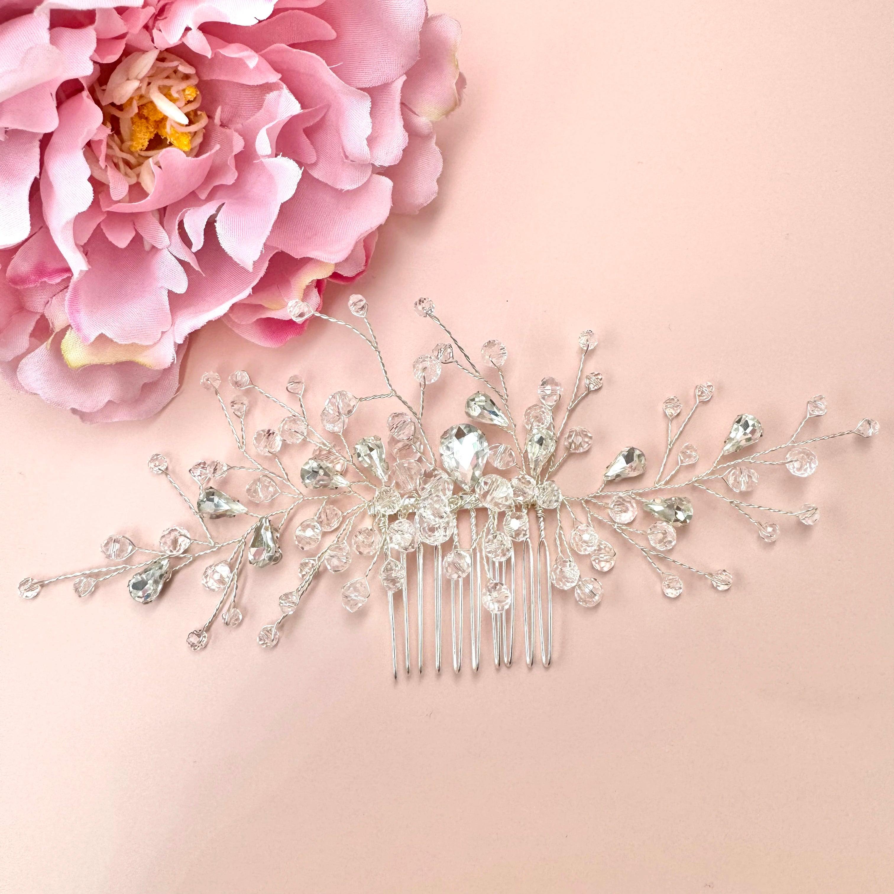 ROMANCE | Claire silver-tone hair accessory