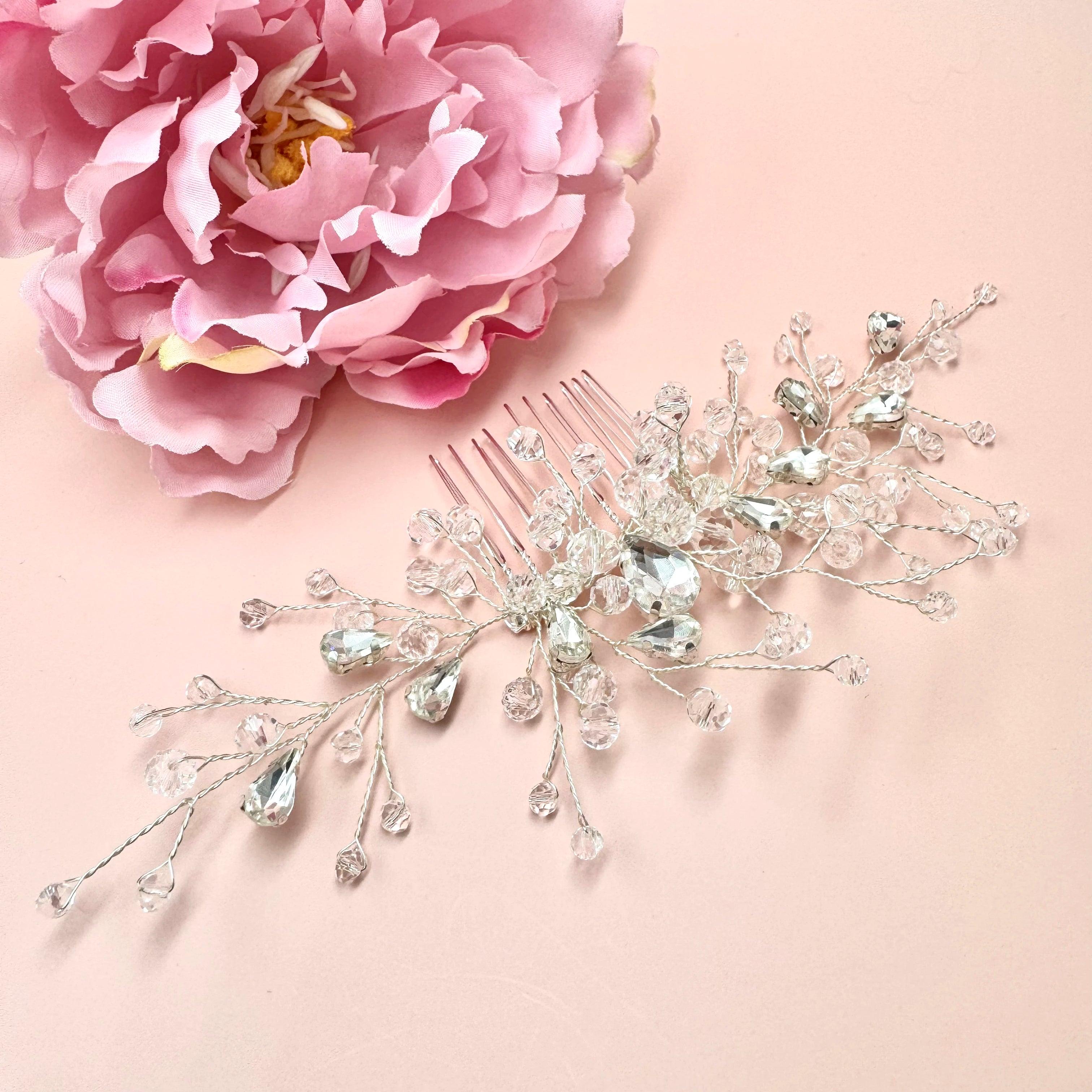 ROMANCE | Claire silver-tone hair accessory