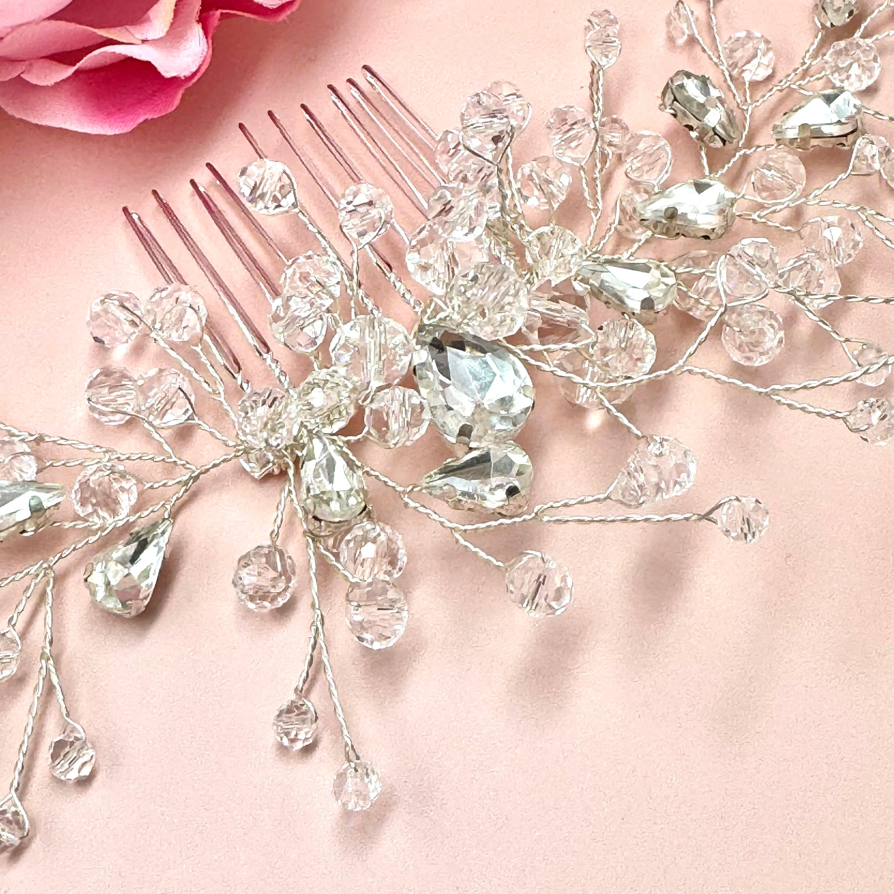 ROMANCE | Claire silver-tone hair accessory