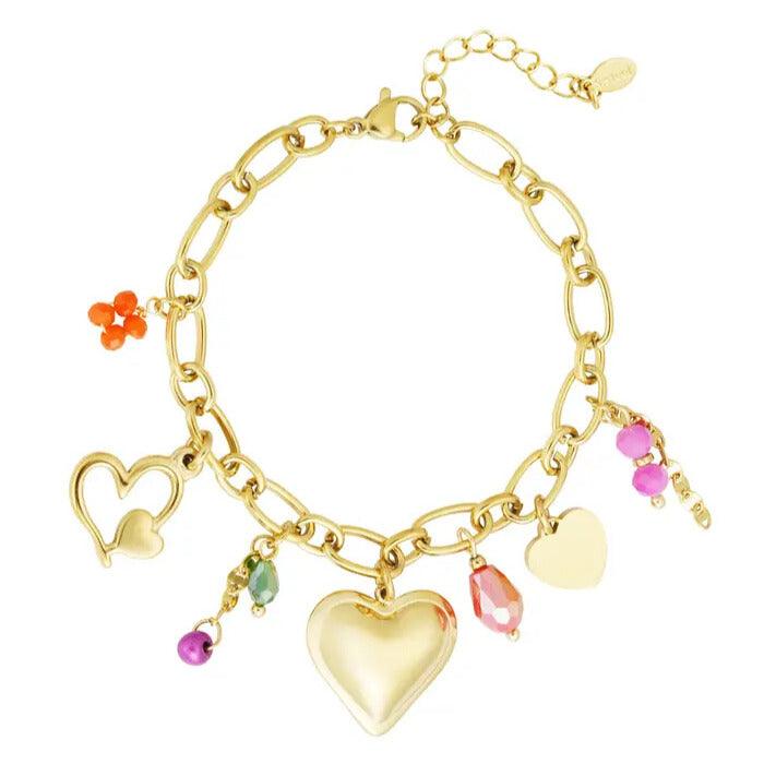 FRENCH RIVIERA | Elly - colorful surgical steel mascot bracelet