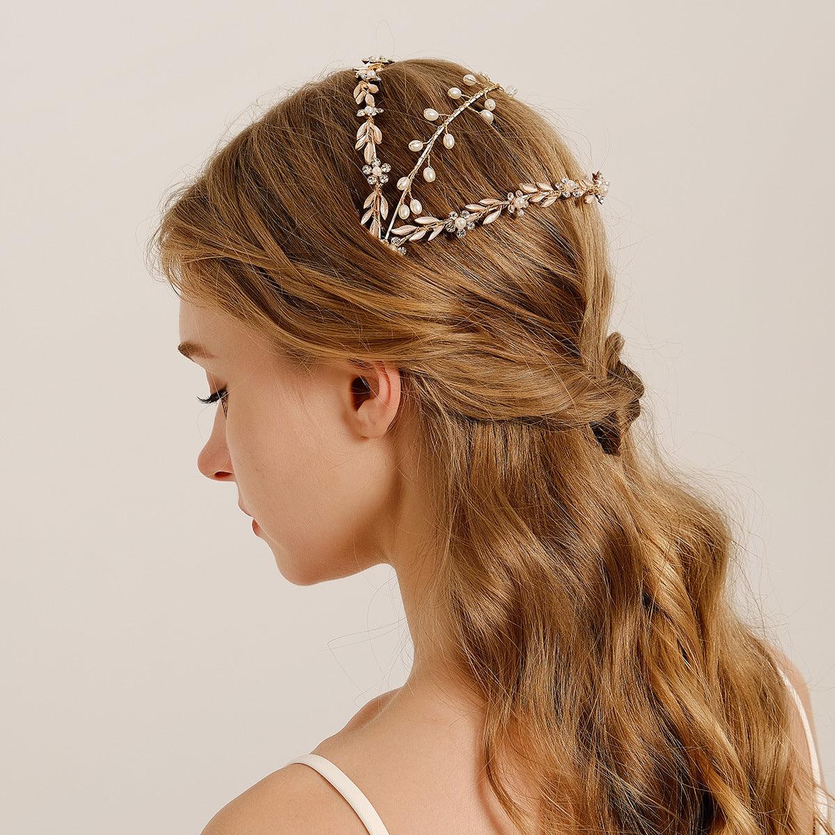 ROMANCE, Jessica - gold-colored vine-like hair ornament