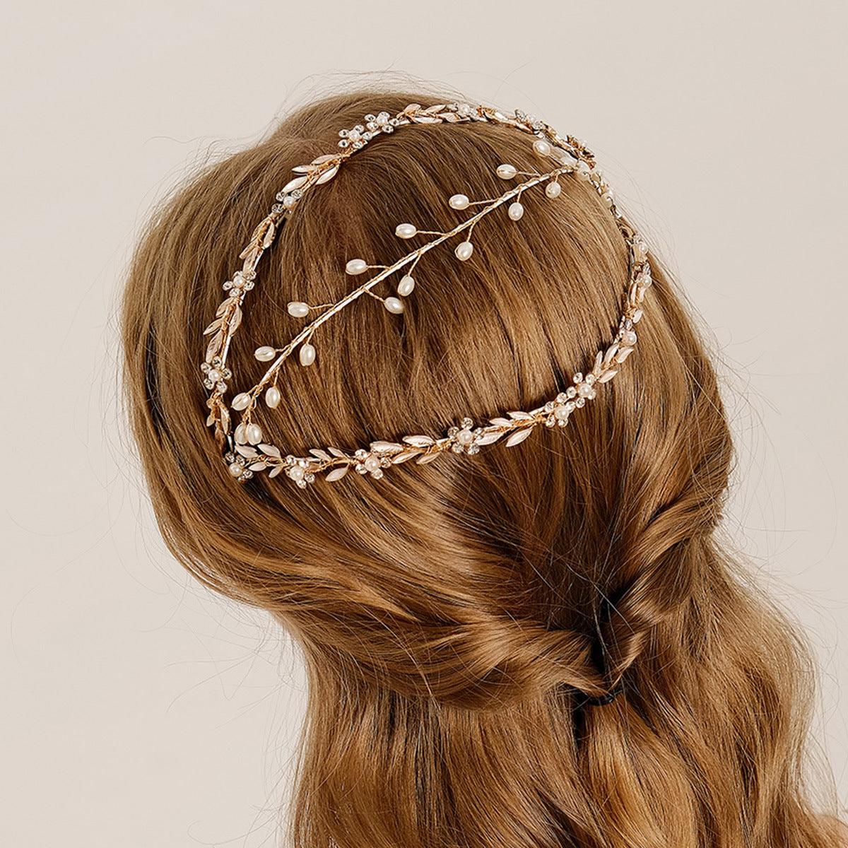 ROMANCE, Jessica - gold-colored vine-like hair ornament