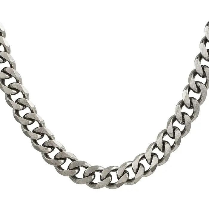 Surgical steel necklace, Brock armor chain