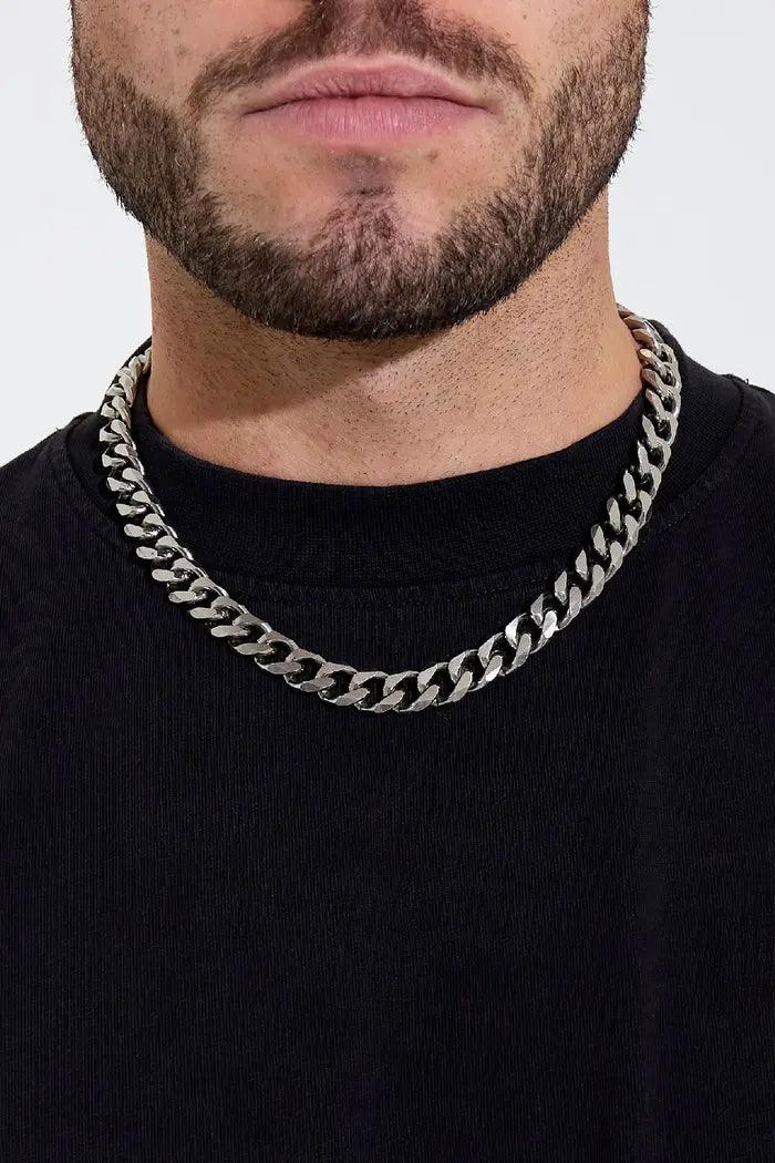 Surgical steel necklace, Brock armor chain