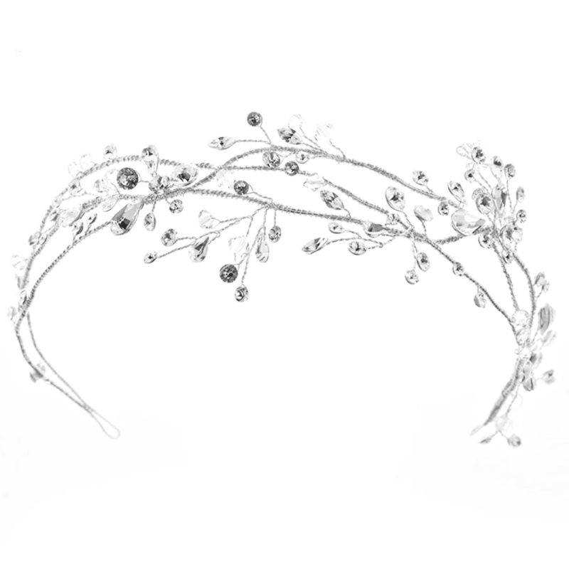 ATHENA BRIDAL | Violette Styling Hair Vine (Silver)