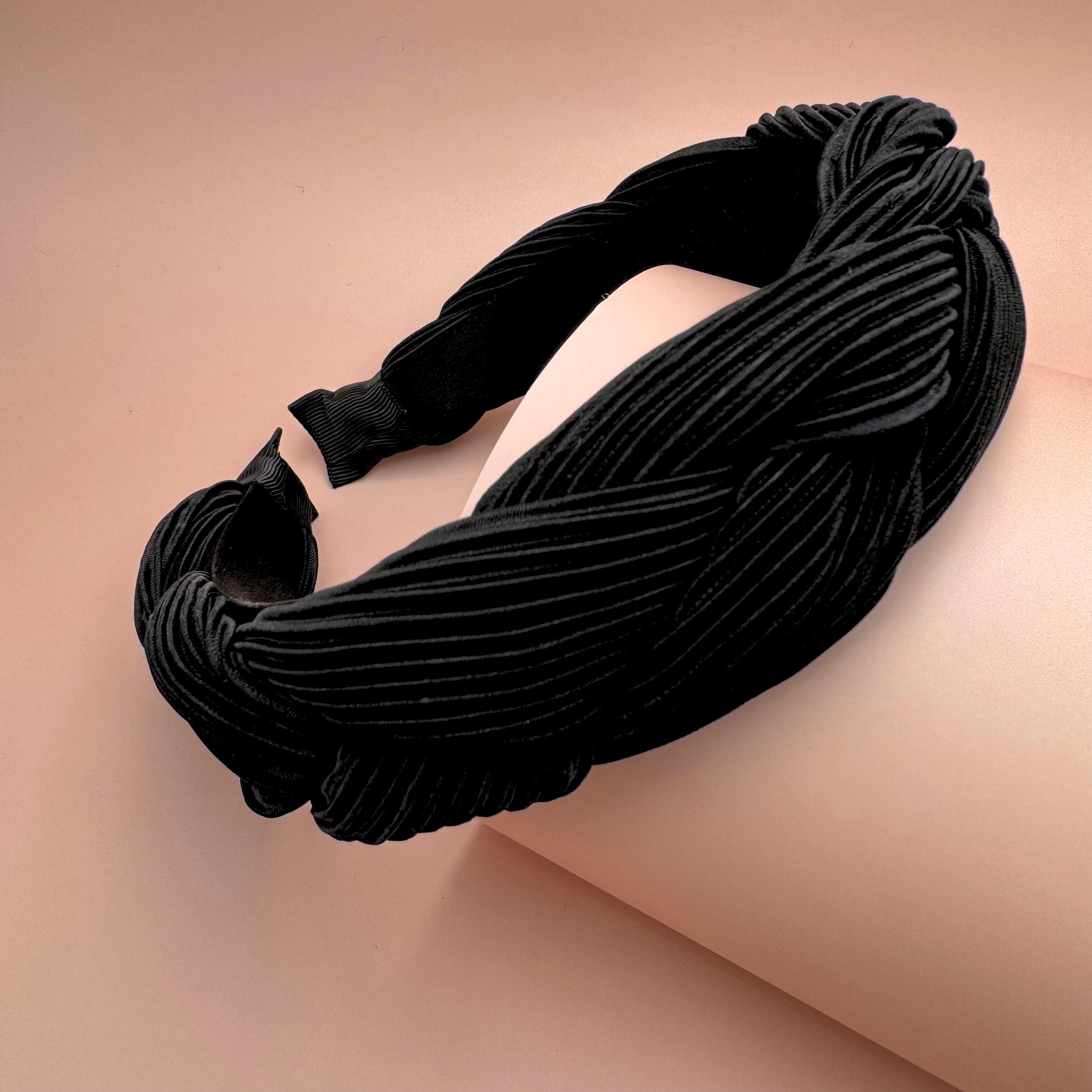 SUGAR SUGAR®, Verena Hairband - black braided headband