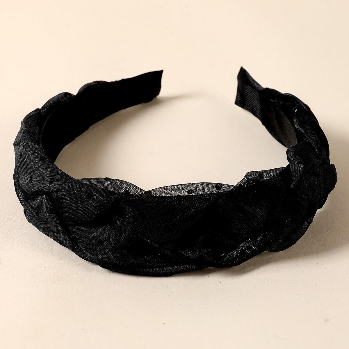 SUGAR SUGAR®, Scarlett -black tulle headband