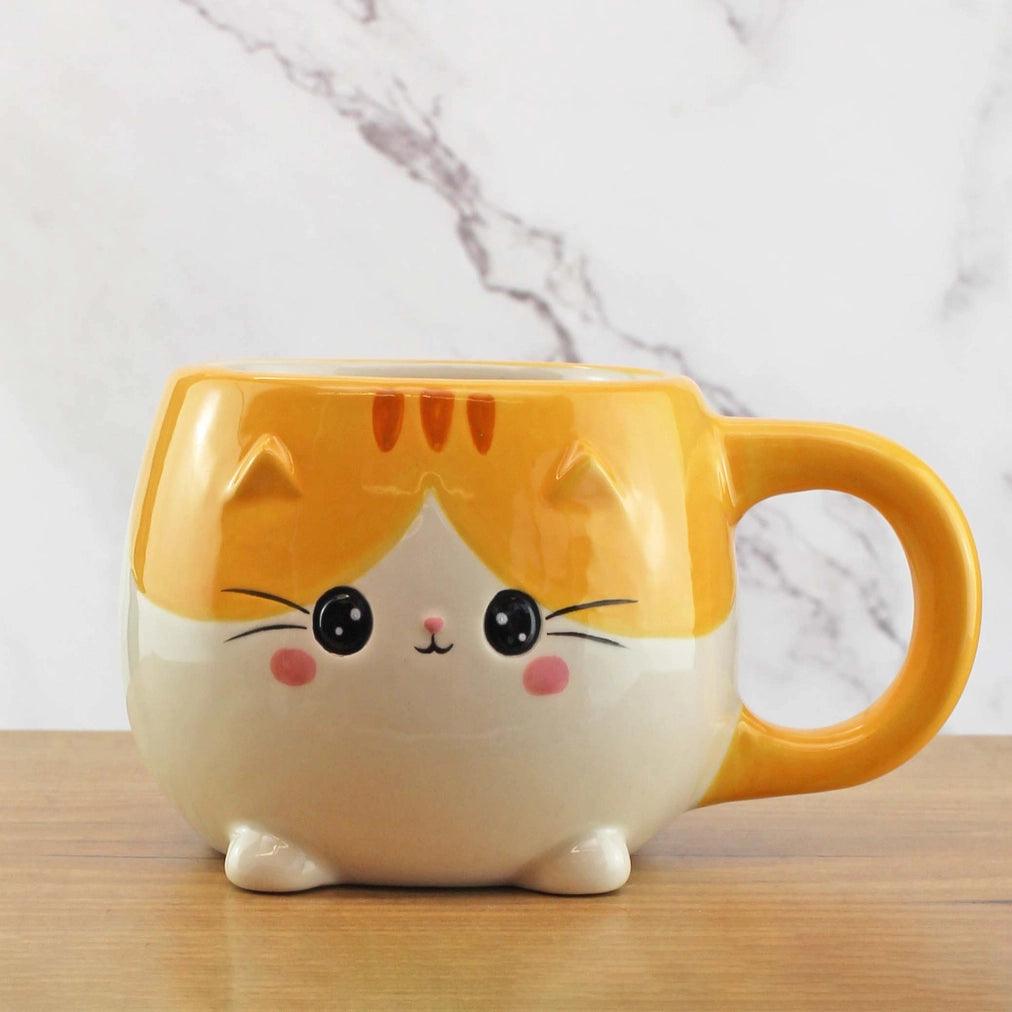 Mug, Baby Kitty - orange cat mug