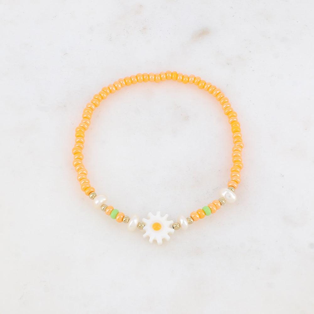 BOHM PARIS | Bracelet Belle - yellow flower bracelet