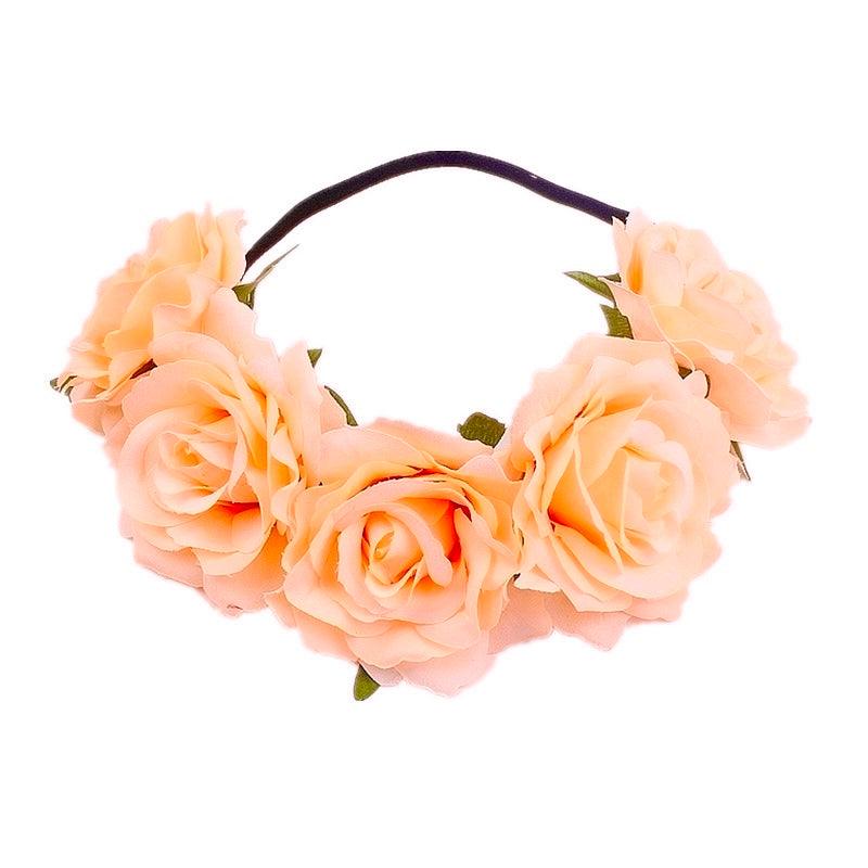 Flower crown | SUGAR SUGAR, Days of Love peach flower headband