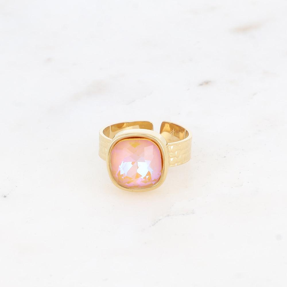 BOHM PARIS | Bague Sivaria - peach surgical steel ring