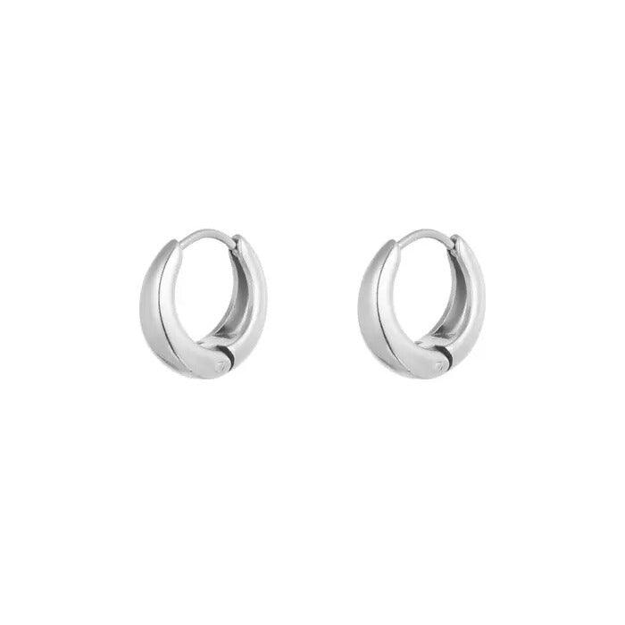 FRENCH RIVIERA | Camille Mini silver-tone surgical steel rings